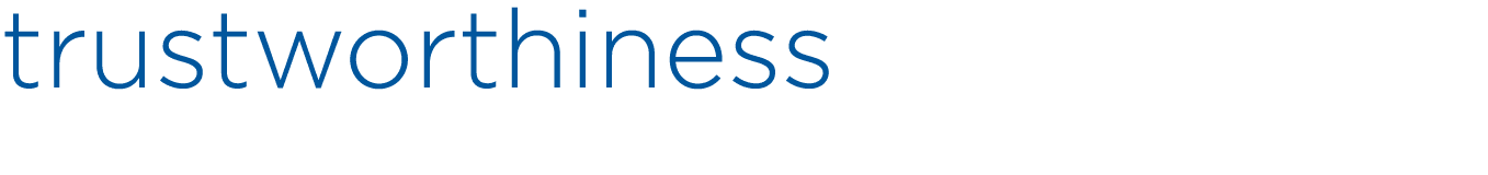 trustworthiness