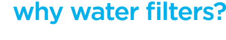 why water filters?