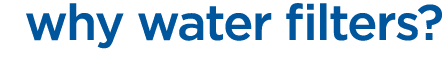 why water filters?